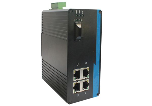 千兆1光4電工業(yè)級光纖收發(fā)器 功能、應(yīng)用與廣州漢信通信廠家解析